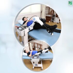 แพ็กเกจนวัตกรรมหุ่นยนต์ฝึกฟื้นฟูข้อสะโพก และข้อเข่า (RoboCT URA) (สิทธิประกันสังคม)