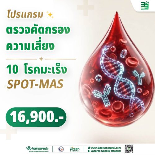 (new) ปกโปรแกรมตรวจคัดกรองความเสี่ยงมะเร็ง 10 ชนิด Spot-Mas-01