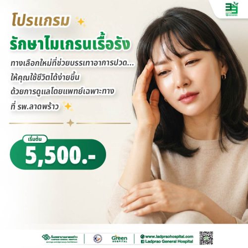 (new) ปกโปรแกรมรักษาอาการไมเกรนเรื้อรัง